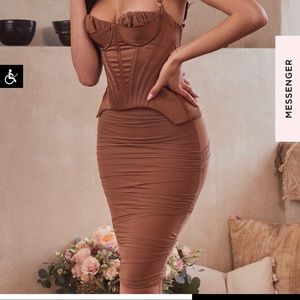 Fairly new, wore once in perfect condition. Size small